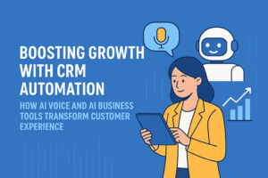 Boosting Growth with CRM Automation How AI Voice and AI Business Tools Transform Customer Experience