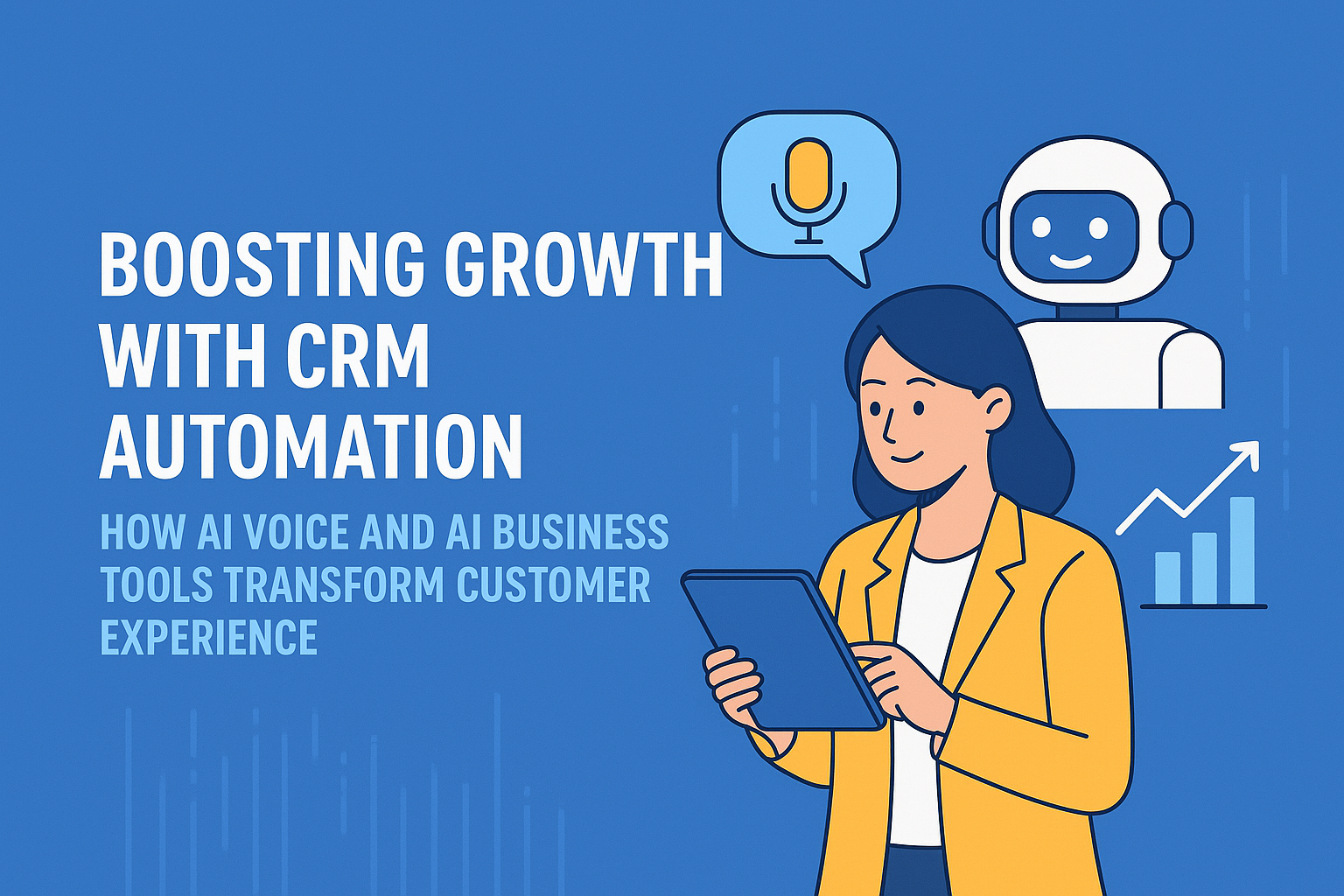 Boosting Growth with CRM Automation How AI Voice and AI Business Tools Transform Customer Experience
