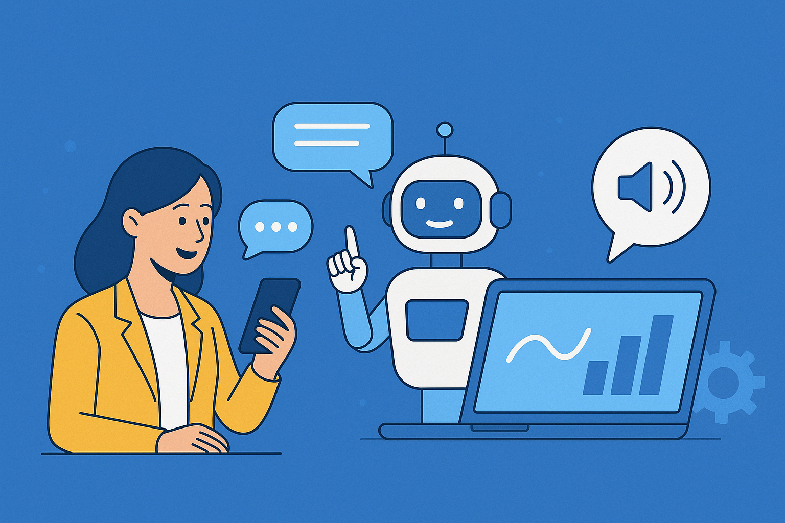 Revolutionizing Business Communication AI Chat, Text-to-Speech, and Automation in 2025