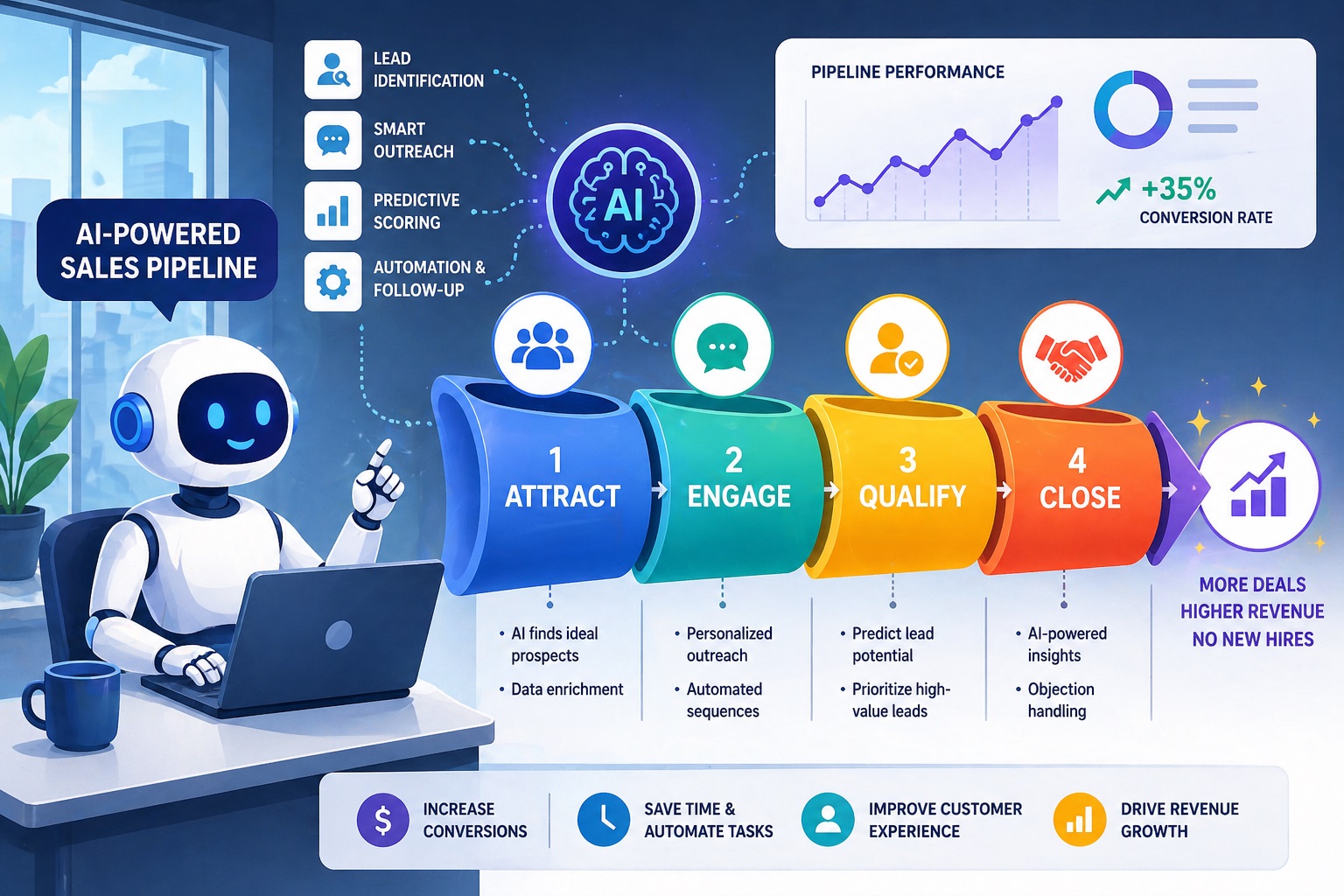 Build an AI-Driven Sales Pipeline Without Hiring More