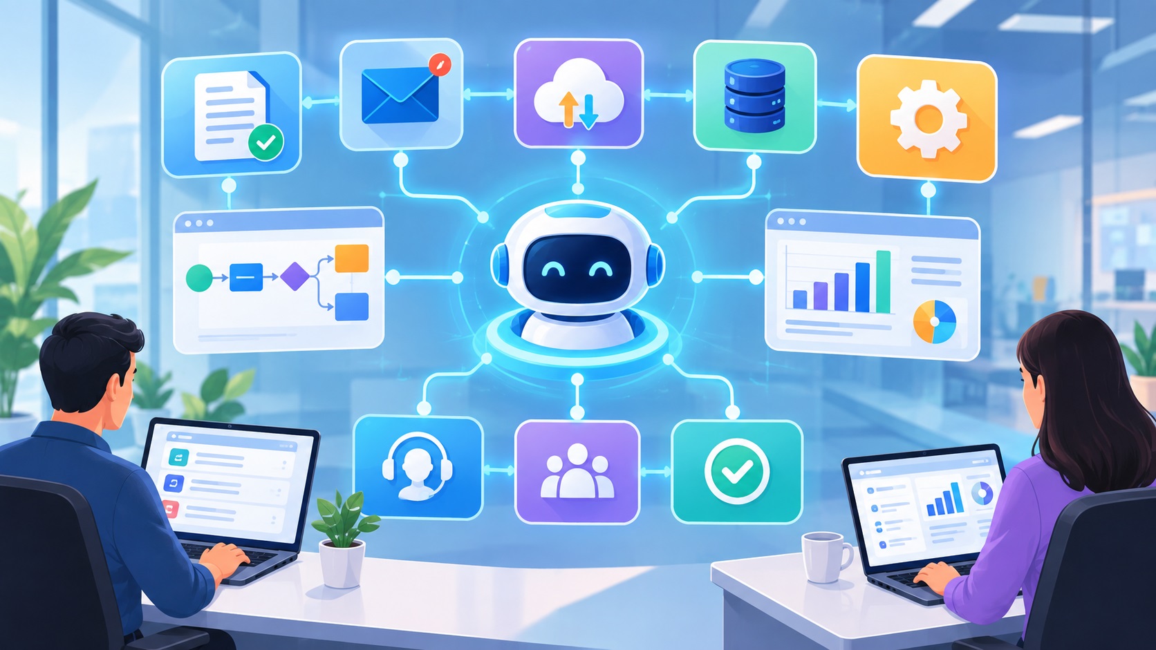 AI Workflow Orchestration Coordinating Complex Business Processes